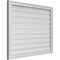 Ekena Millwork Vertical Surface Mount PVC Gable Vent: Functional, w/ 2"W x 1-1/2"P Brickmould Frame, 38"W x 30"H GVPVE38X3002SF - alternate 2
